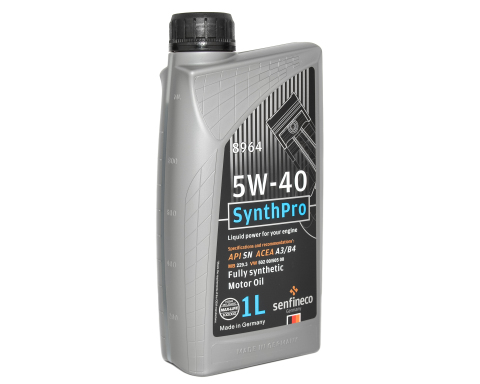 Моторна олива SENFINECO SynthPro 5W-40, 1 літр