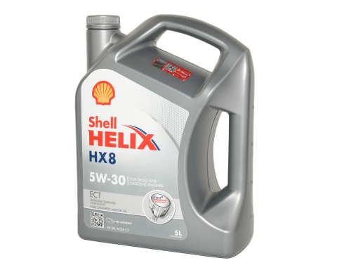 Моторна олива SHELL Helix HX8 ECT 5W-30, 5 літрів
