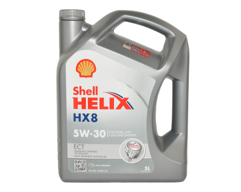 Моторна олива SHELL Helix HX8 ECT 5W-30, 5 літрів