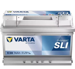 Акумулятор VARTA 74Ач Silver Dynamic E38 (0)