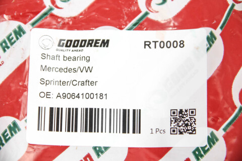 Подвесной подшипник Sprinter/Crafter 06- (H=68) (d47mm) Подвесной подшипник Sprinter/Crafter 06- (H=68) (d47mm)