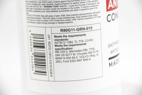 Антифриз GREEN (зеленый) концентрат (1.5L) (GERMANY) Антифриз GREEN (зеленый) концентрат (1.5L) (GERMANY)