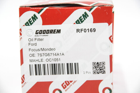 Фильтр масла Transit 2.3i 16V 06- /Focuc/Mondeo/Mazda 1.8/2.0 00-