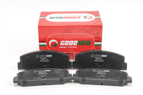 Тормозные колодки зад. Mazda 323/626 94-04 (akebono)
