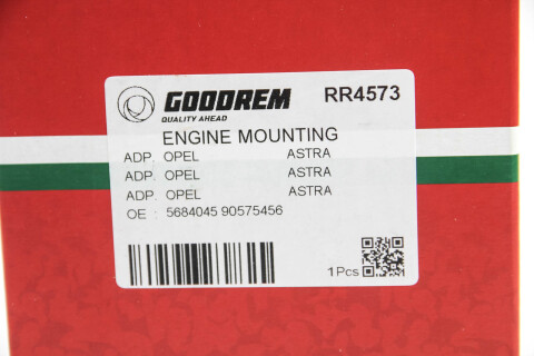 Подушка двигуна Opel Astra 98-08 Л. Подушка двигуна Opel Astra 98-08 Л.