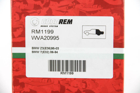 Гальмівні колодки зад. BMW E30/E32/E34/E36-03 (ATE)