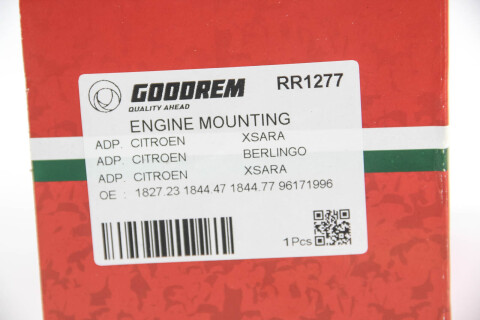 Подушка двигуна Berlingo/Partner 1.8/1.9D/2.0HDi Пр. Подушка двигуна Berlingo/Partner 1.8/1.9D/2.0HDi Пр.
