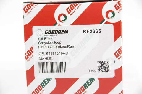 Фильтр масляный Jeep Cherokee 3.2 24V 13-