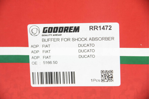 Відбійник ресори Ducato/Boxer (1.4t) 94-06