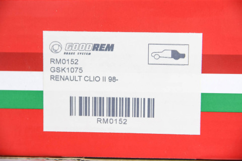Тормозные колодки зад. Dacia Logan 04-/Nissan Micra IV 10- (Bendix)