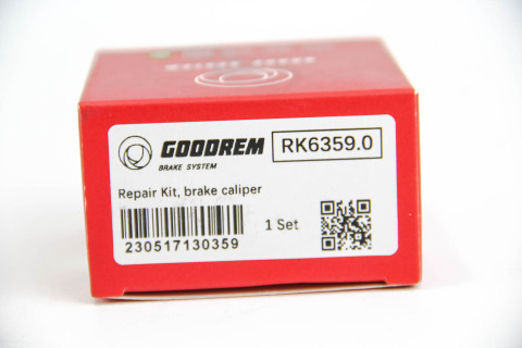 Ремкомпл. супорта перед 54mm Caddy 04(ATE)