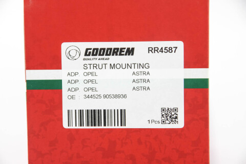 Подушка амортизатора перед. Combo 00-/Astra G/Corsa/Vectra B