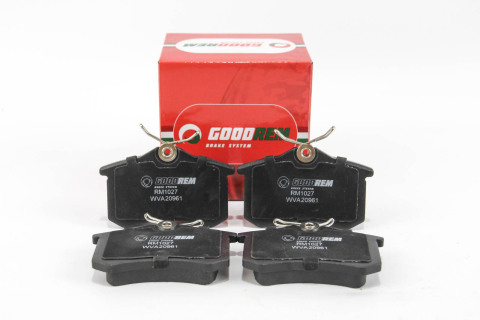 Тормозные колодки зад. Caddy III/IV/Passat/Audi A4/A6 (Lucas)