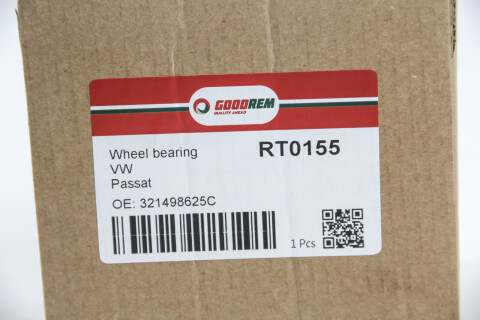 Подшипник ступицы перед. VW Passat B2 /Audi 80-88 (37x39x68)