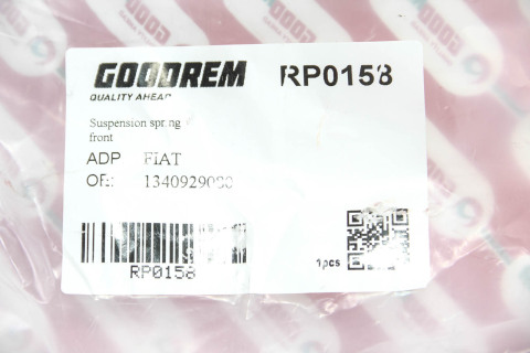 Пружина передняя Jumper/Ducato/Boxer 94-06 (1.8t) (18Q) (475*18*190) Пружина передняя Jumper/Ducato/Boxer 94-06 (1.8t) (18Q) (475*18*190)