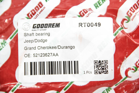 Подшипник подвесной Jeep Grand Cherokee/Dodge Durango 11-20(d=30mm)