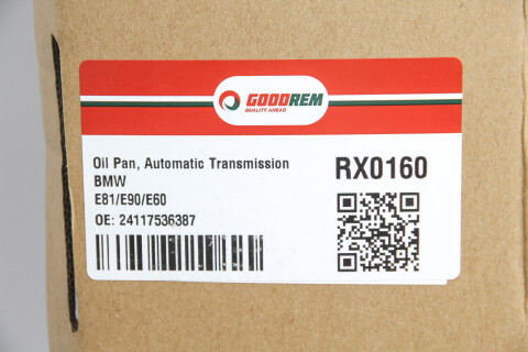 Масляный поддон АКПП E81/E90/E60 1.6-3.0 03- (тр. ZF6HP19) з фильтром