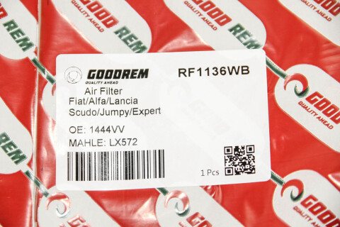 Фільтр повітряний Scudo/Jumpy/Expert 95-07 Фільтр повітряний Scudo/Jumpy/Expert 95-07