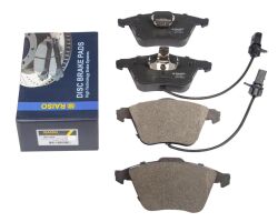 Колодки тормозные диск. перед. Audi A4 B6/B7/A6 C6/A8 D3 (с датчиками)00-
