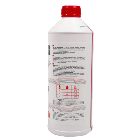 Антифриз SATO tech G12 красный (-80с), 1,5 литра Антифриз SATO tech G12 красный (-80с), 1,5 литра