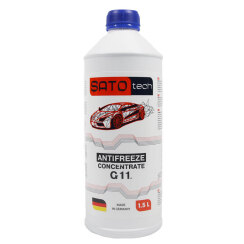 Антифриз SATO tech G11 синий (-80с), 1,5 литра Антифриз SATO tech G11 синий (-80с), 1,5 литра