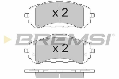 Тормозные колодки перед. Peugeot 308 II 13- (Bosch) Тормозные колодки перед. Peugeot 308 II 13- (Bosch)