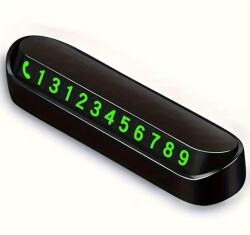 Паркувальна автокартка-табло для номера телефону Паркувальна автокартка-табло для номера телефону
