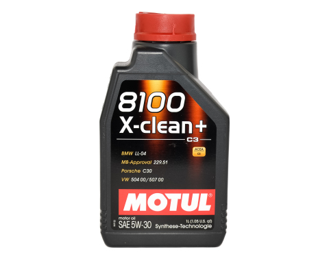 Моторное масло MOTUL 8100 X-clean+ 8100 5W-30, 1 литр Моторное масло MOTUL 8100 X-clean+ 8100 5W-30, 1 литр
