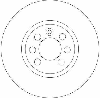 Тормозной диск перед. Combo/Meriva 01-