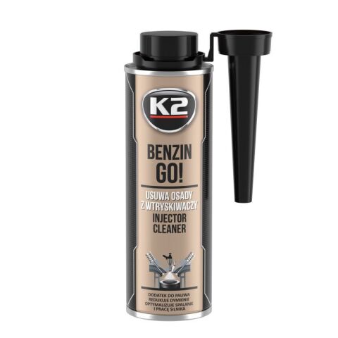 K2 BENZIN GO! 250ml Очиститель форсунок для бензиновых двигателей
