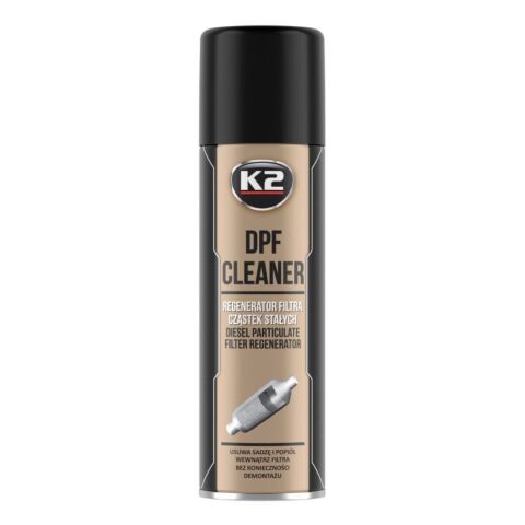 Добавка для очищення дпф фільтрів (аерозоль) K2 DPF CLEANER 500 ML