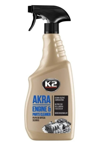 Средство для внешней мойки двигателя (жидкость) K2 AKRA 750ml