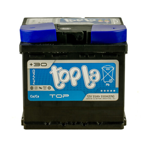 АКБ 55 Ah/12V TOP Euro (0) Пусковой 560 (EN) (207х175х190)