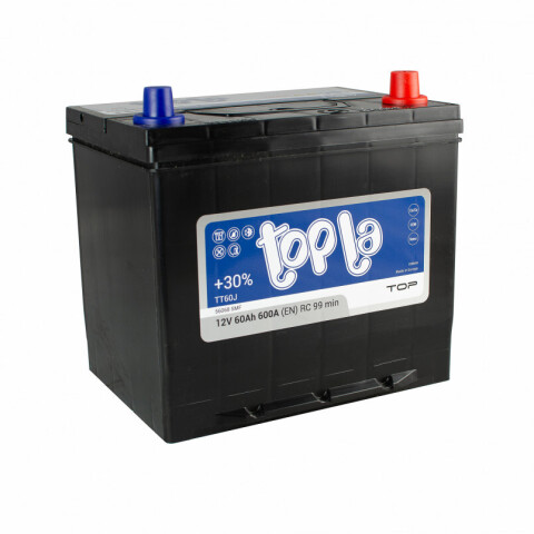 АКБ 60 Ah/12V Top/Energy Japan Euro (0) Пусковой 600 (EN) (230х170х200/220) АКБ 60 Ah/12V Top/Energy Japan Euro (0) Пусковой 600 (EN) (230х170х200/220)