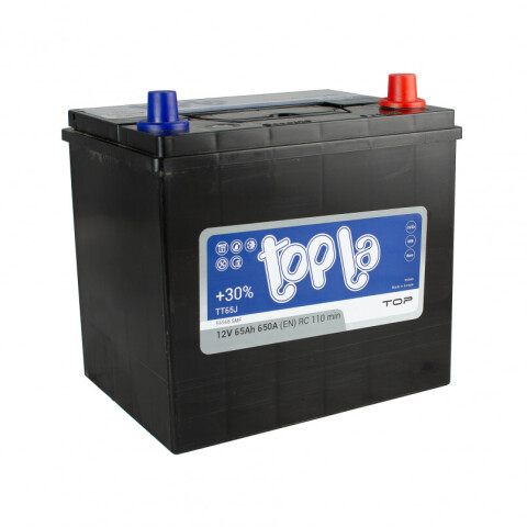 АКБ 65 Ah/12V Top/Energy Japan Euro (0) Пусковой 650 (EN) (230х173х200/220) АКБ 65 Ah/12V Top/Energy Japan Euro (0) Пусковой 650 (EN) (230х173х200/220)