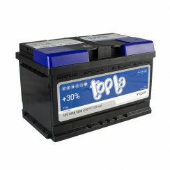 АКБ 75 Ah/12V TOP Euro (0) Пусковой 720 (EN) (278х175х175) АКБ 75 Ah/12V TOP Euro (0) Пусковой 720 (EN) (278х175х175)