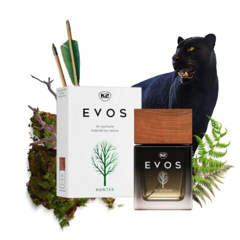 Освіжувач повітря салону K2 EVOS HUNTER PERFUMY (50ml)