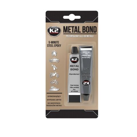 Двокомпонентний клей для металу K2 METAL BOND 56 G