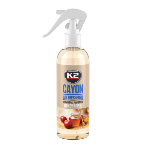 Освіжувач повітря салона з розпилювачем K2 CAYON HONEY APPLE 250 мл (яблуко)