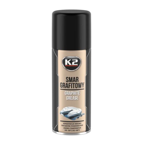 Масло графитное (аэрозоль) K2 SMAR GRAFITOWY 400 ML