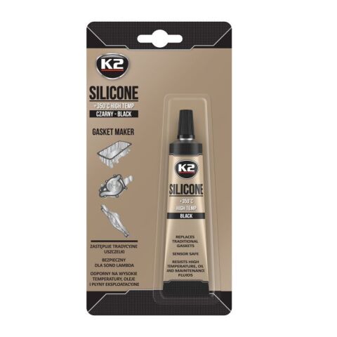 Силикон герметик (черный) K2 SIL BLACK-BLIS (BLACK SILICON +350С) 21g Силикон герметик (черный) K2 SIL BLACK-BLIS (BLACK SILICON +350С) 21g