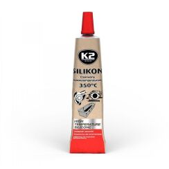 Силикон герметик (красный) K2 SILIKON (RED SILICON +350С) 21g