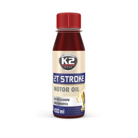 Мастило для двотактних двигунів (червоне) K2 2T STROKE 100ML Мастило для двотактних двигунів (червоне) K2 2T STROKE 100ML