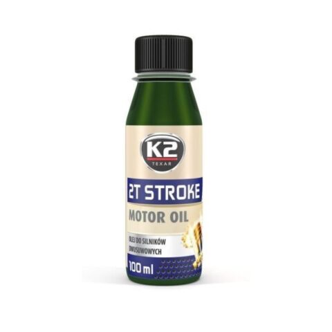 Мастило для двотактних двигунів (зелене) K2 2T STROKE OIL 100ML Мастило для двотактних двигунів (зелене) K2 2T STROKE OIL 100ML