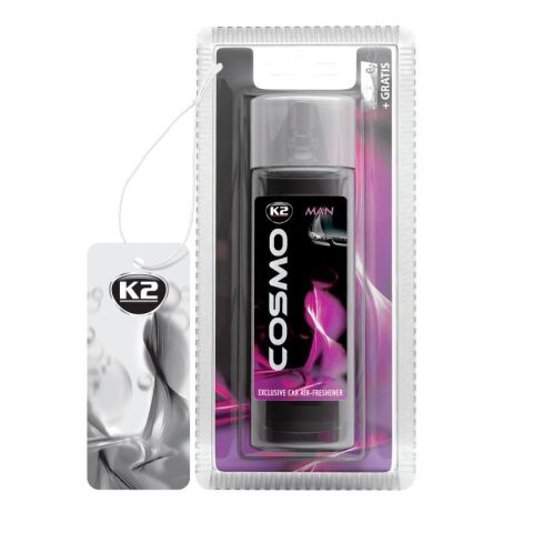 Освежитель воздуха салона с распылителем K2 COSMO MAN 50мл Освежитель воздуха салона с распылителем K2 COSMO MAN 50мл