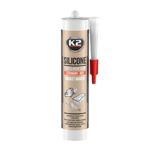 Силікон герметик (червоний) K2 SILIKON (RED SILICON +350С) 300g