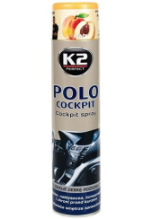 Полироль для салона и приборной панели K2 POLO COCKPIT Peach (600ml)