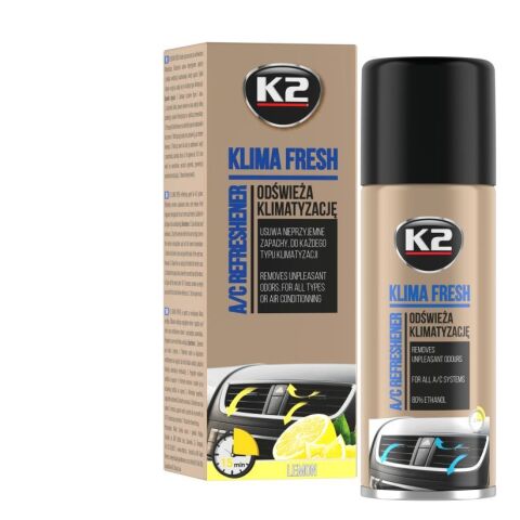 Засіб для очищення кондиціонера K2 KLIMA FRESH LEMON (150мл)