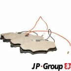 JP GROUP PEUGEOT Гальмівні колодки передн. 406 1,6-1,8 95-