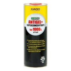 Присадка для дизельного палива XADO АНТИГЕЛЬ+ суперконцентрат жестяна банка 1 л